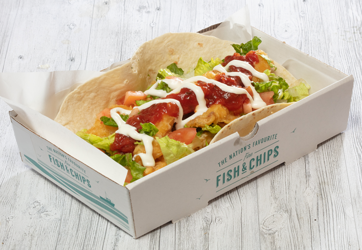 Fish Wrap from Fish Out, Leeds
